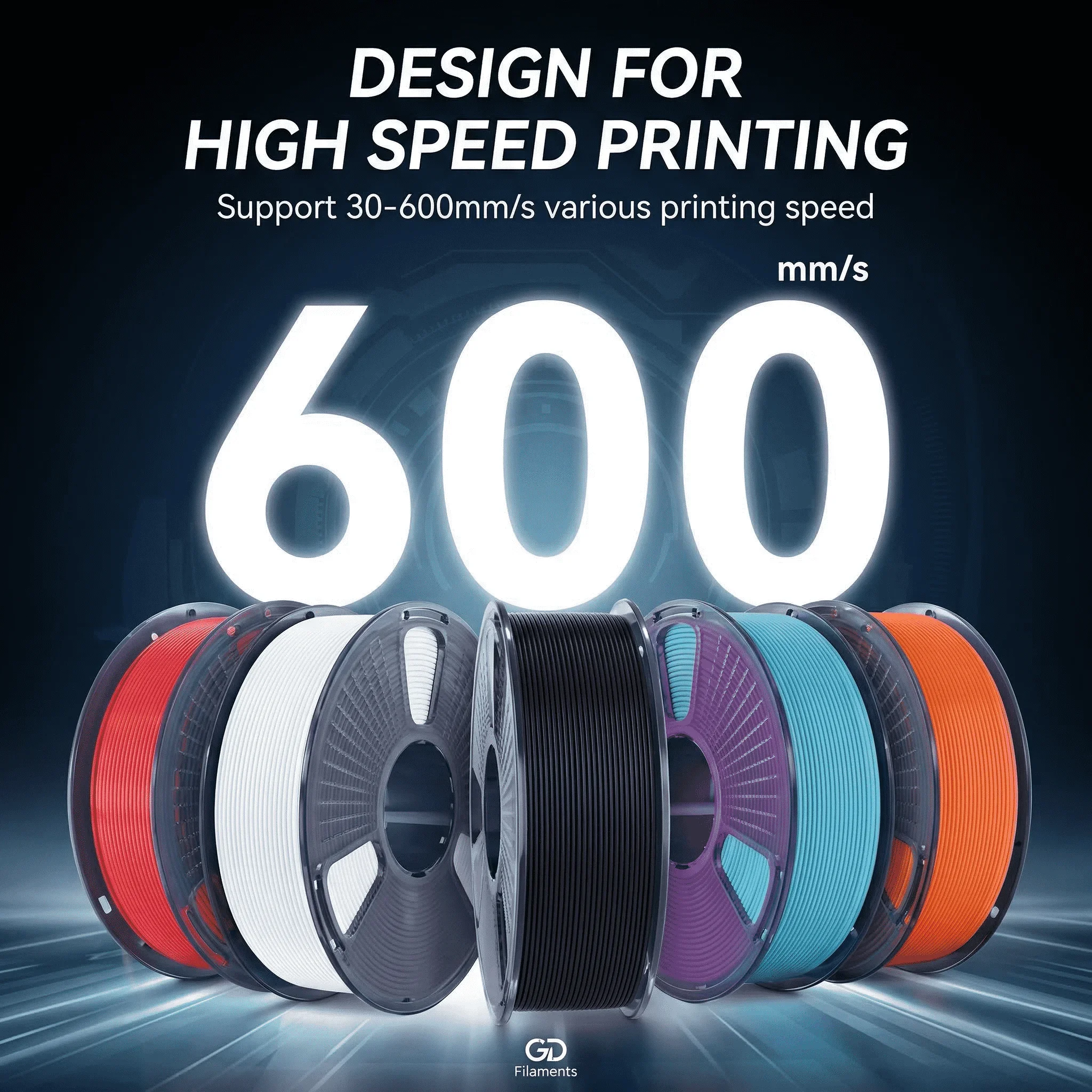 

SUNLU High Speed Matte PETG 1KG 1.75mm±0.02mm 3D Printer Filamentfor FDM Printers