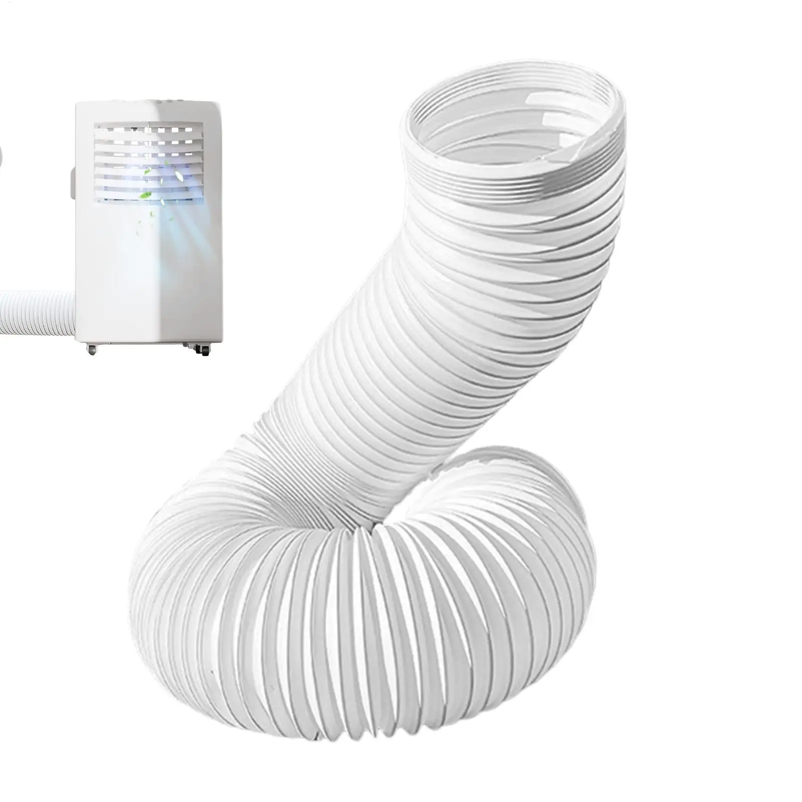 13/15cm Portable Ac Exhaust Hose Leakproof Adjustable Universal Air Conditioner Hose Replacement For Home Living Room Window