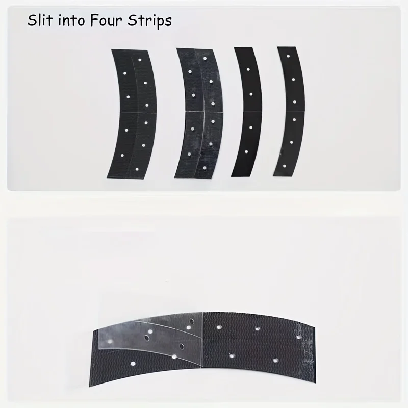 Double-Sided Tape for Wigs Grid Design Strong Adhesion Breathable Sweat-Resistant Wig Strips Suitable for Wig Fixing