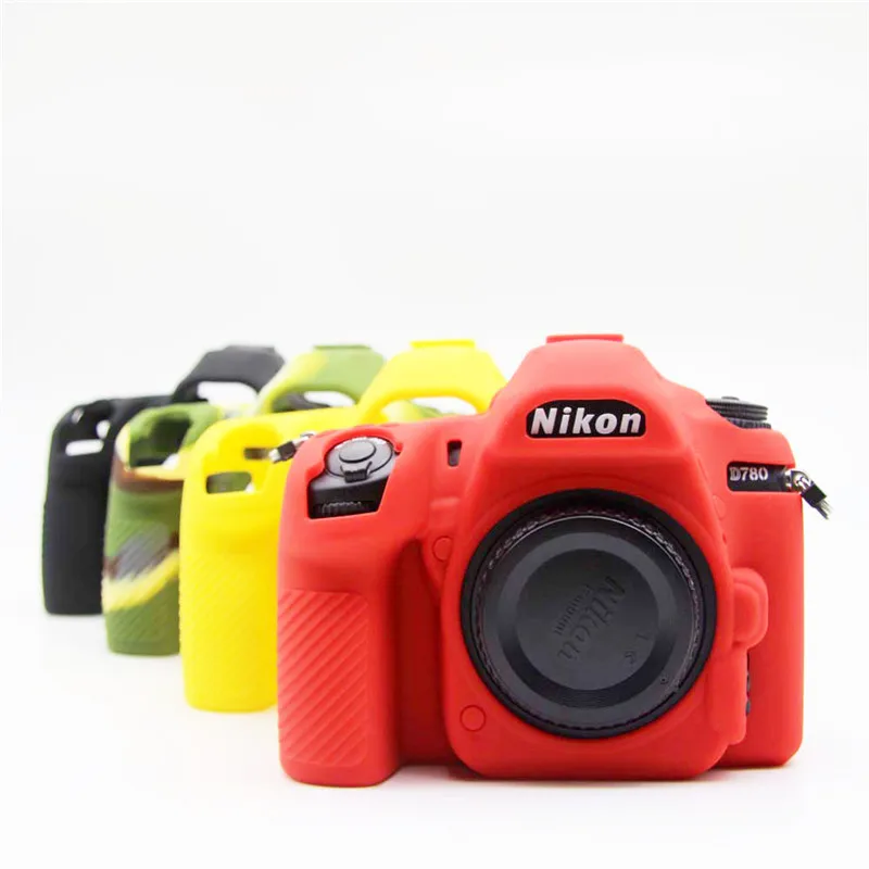 

Soft Silicon Rubber Sleeve Armor Case Body Cover Protector Frame Skin for Nikon D780 DSLR Camera Shell Protective Video Bag