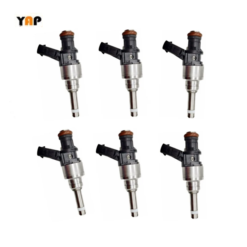 NEW FUEL INJECTOR (6) Fit For Audi A6 Quattro 3.0L V6 06E906036AC 2009-2011