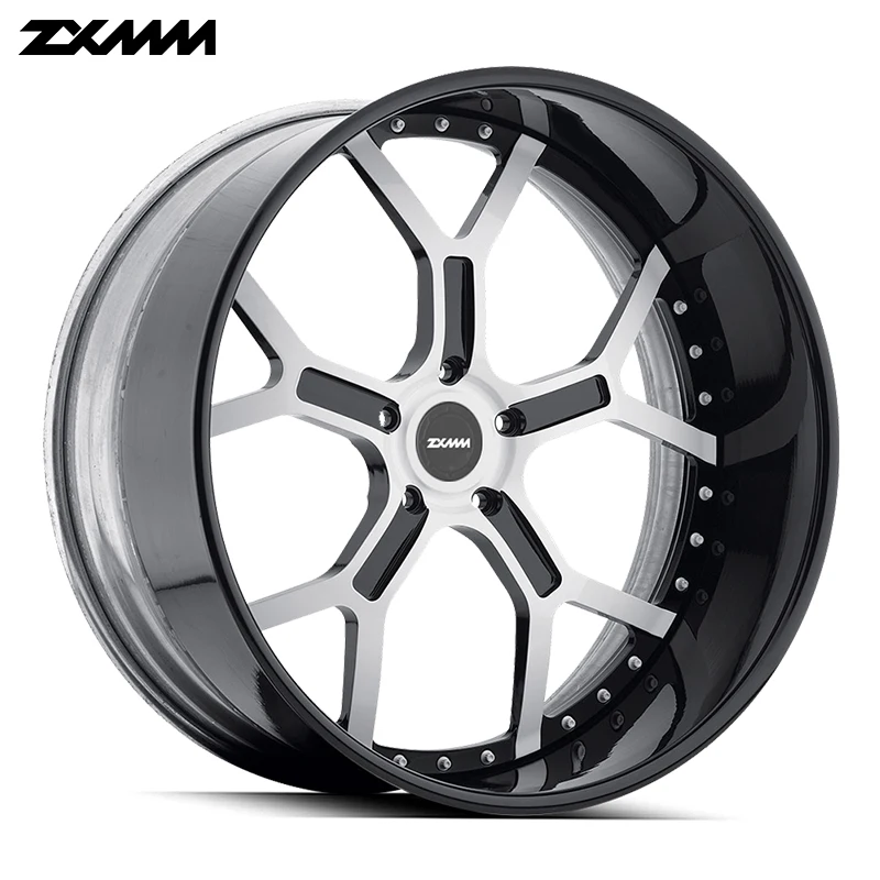 عجلات ZMXX للطرق الوعرة تنطبق على جنوط عجلات المصنوعة من سبائك المصقولة المصنوعة من سبائك الألومنيوم لمرسيدس E/C/EQS/C8/GLB/GLC/GLE/GLSaluminum