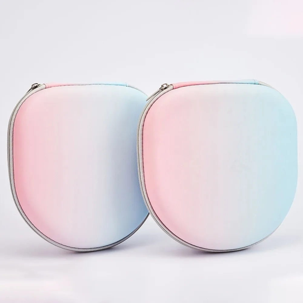 

Headphone Storage Case with Mesh Headphone Bag Anti Drop Portable Digital Storage Bag PU EVA Earphone Case Bags Headset