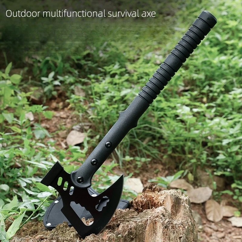 

Outdoor Camping Multifunctional Axe High Manganese Steel Survival Tactics Pioneering Hand Axe Fire Axe