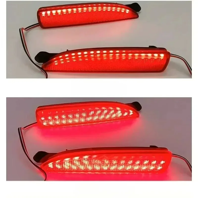 

Brake Fog Lamp Car Styling 6 2013 2014 2015 2016 Red New for Rear Bumper Reflector LED Light Tail
