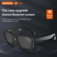 Lenovo Lecoo C8 Lite Glasses Earphones Wireless Bluetooth Headphones Light Weight Sunglasses Earbud HiFi Stereo Driving Headset