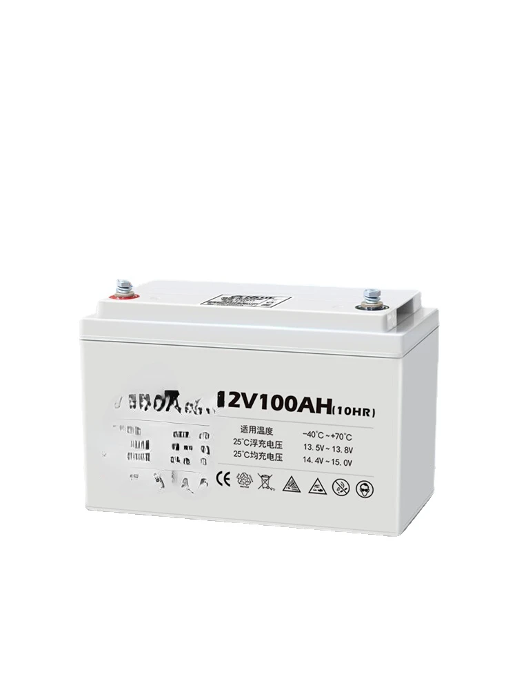 For 12v100ah Battery Monitoring Street Lamp Colloid Large Capacity Energy Storage Photovoltaic Solar Battery