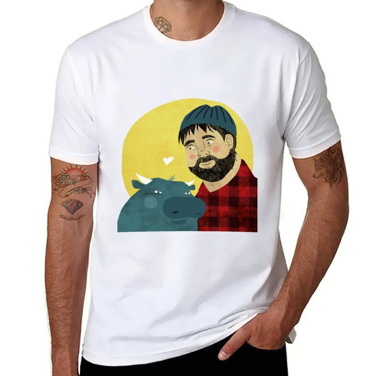 Man Blue Cotton The… - image