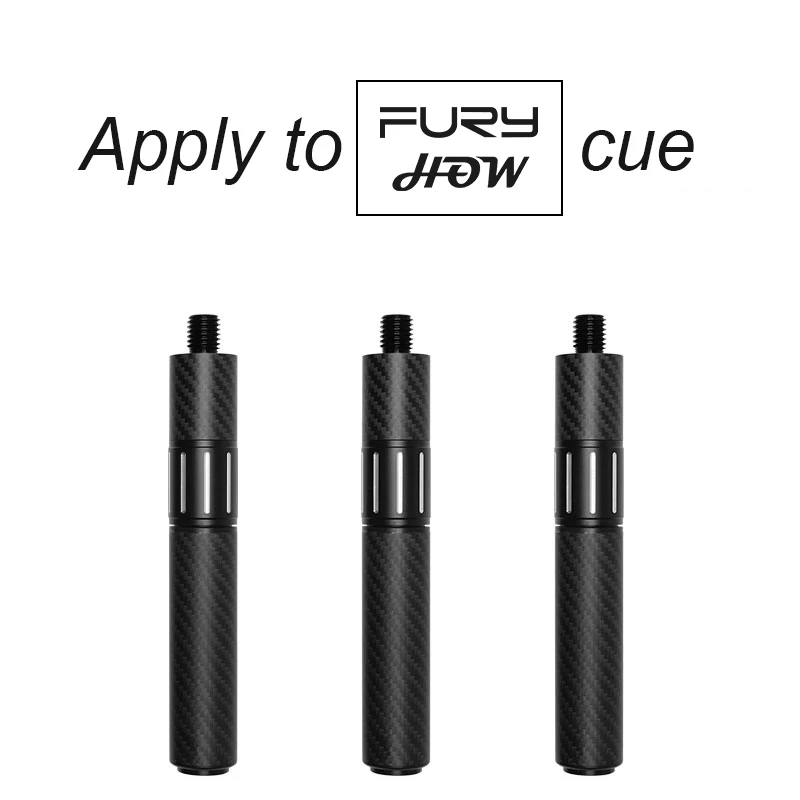 Scalable Cue Extension Extender TY Brand For Fury Or HOW Pool Cue Billiards Accessories High Quality Professional