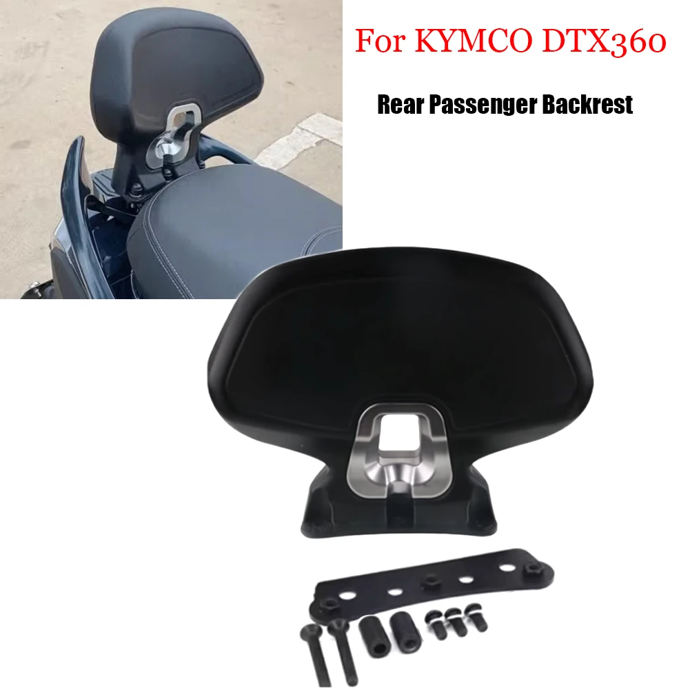 Motorcycle Passenger Seat Rear Backrest Frame Accessories Mounting Kit For KYMCO DTX360 DTX 360