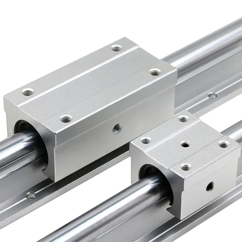 CNC Customization SBR20 1200-2500mm Linear Guide+RM16 SFU1605 Ball Screw+BF12+HM12-57/HM12-60 Linear Support Rail for CNC Parts