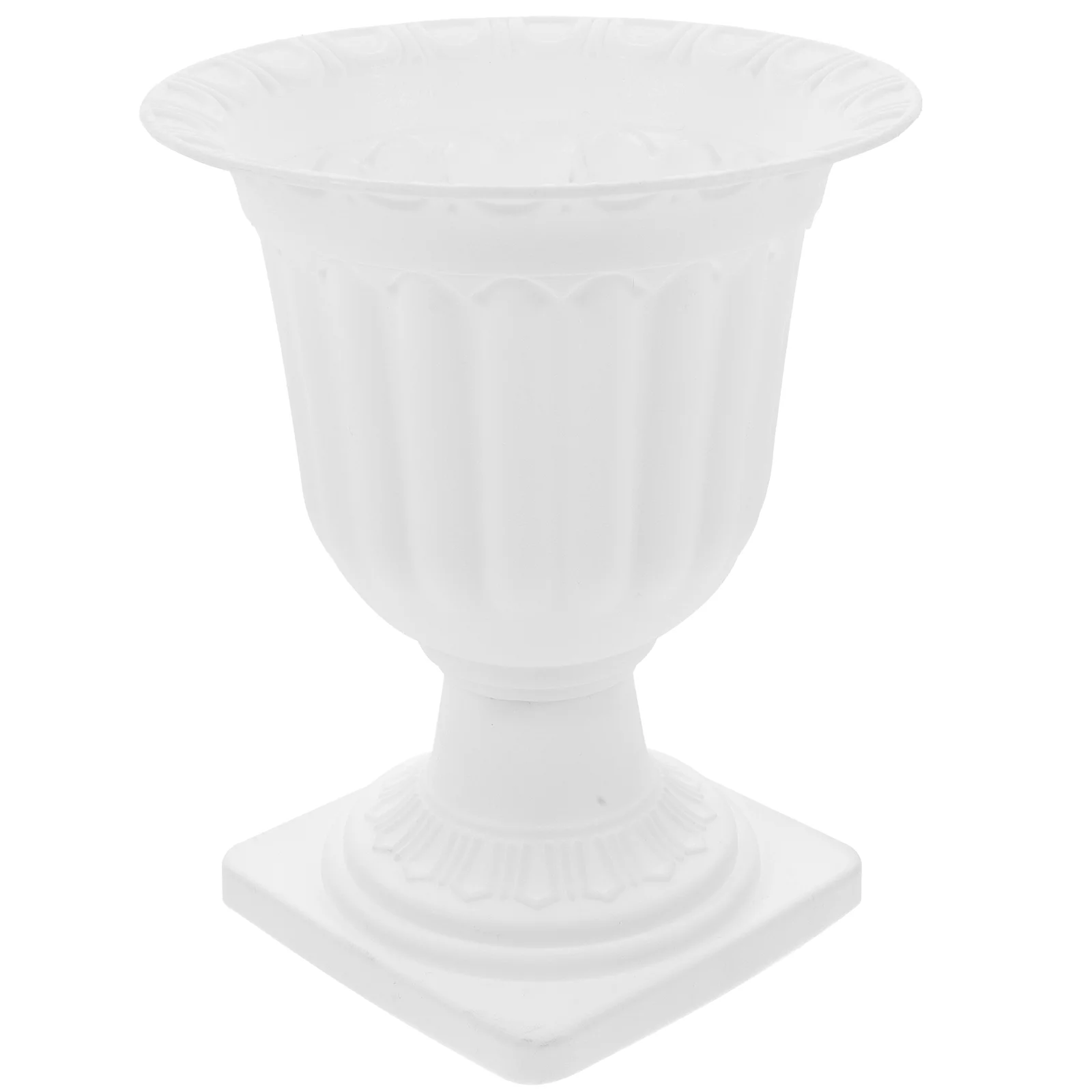 

Flowerpot Plastic Wedding Flowerpots Roman Vintage Style Planter Home Decor Porch Outdoor