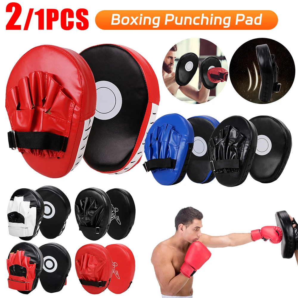 Curved Boxing Pad Muay Thai Hand Target Bag Martial Kickboxing Punching Bag Taekwondo Karate Sanda Training Equipment Kids Adult