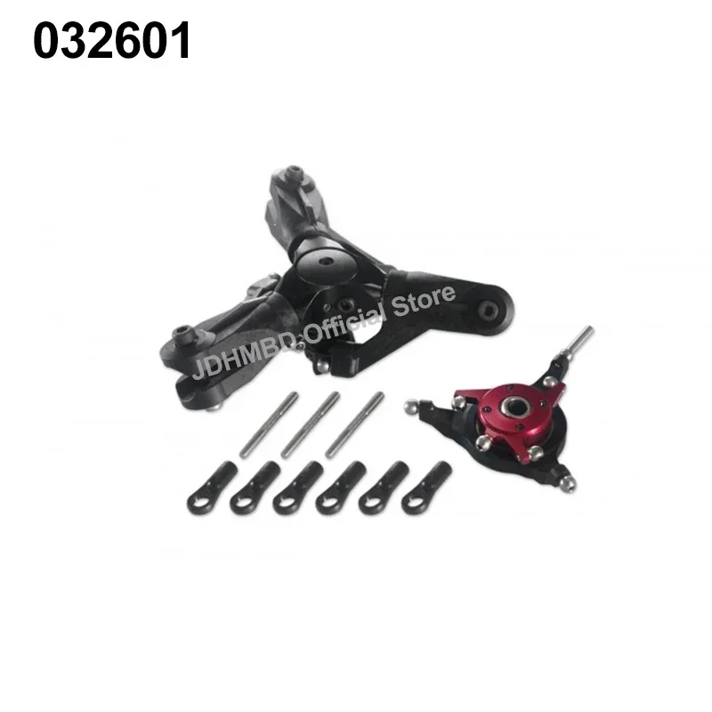 GAUI X3 piezas versión mejorada, juego de tres cuchillas traseras, placa inferior, cabezal de Rotor de tres cuchillas para helicóptero X3 RC