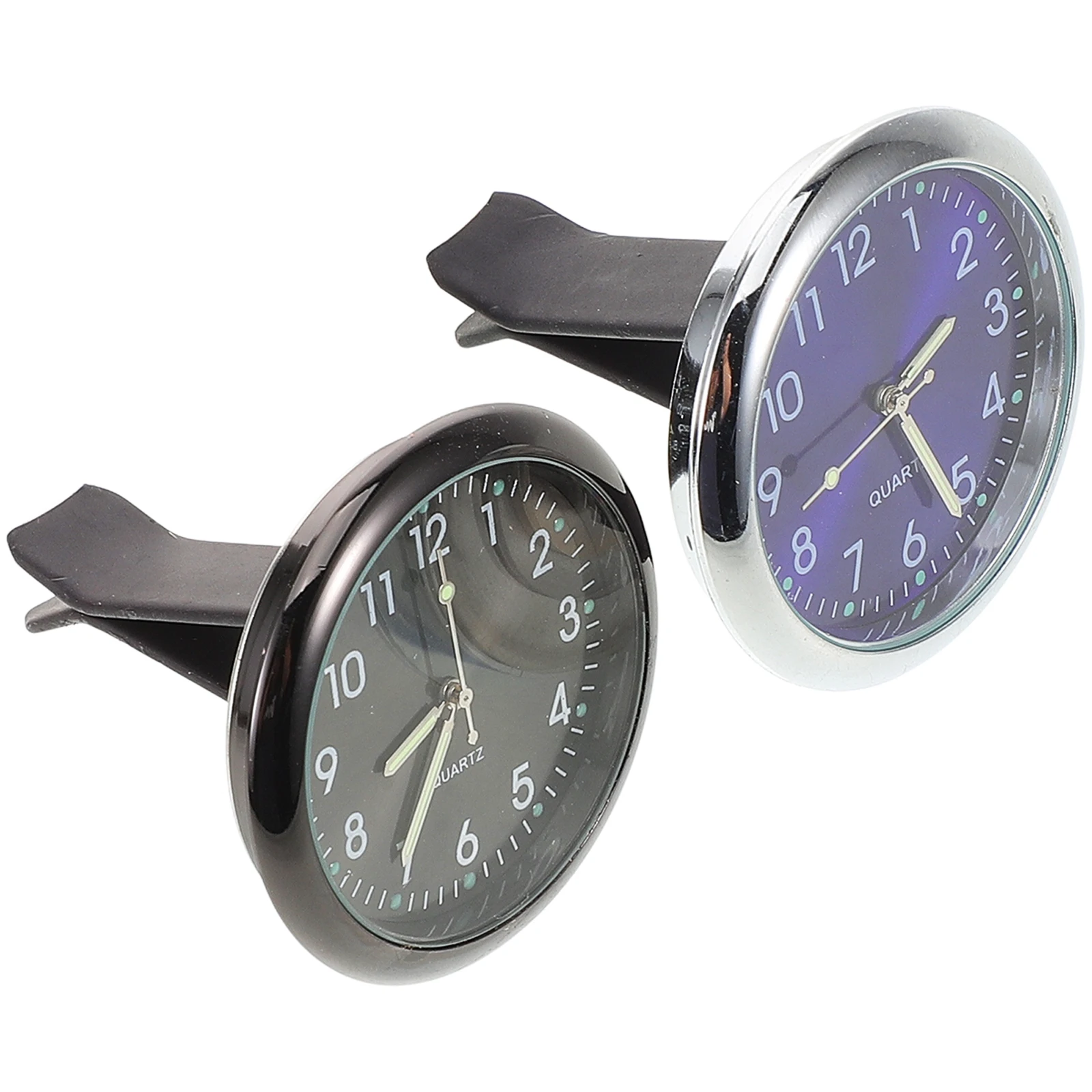 

Luminous Clock Car Interior Mini Vent Clip Air Gadget Decoration Ornament Dashboard for