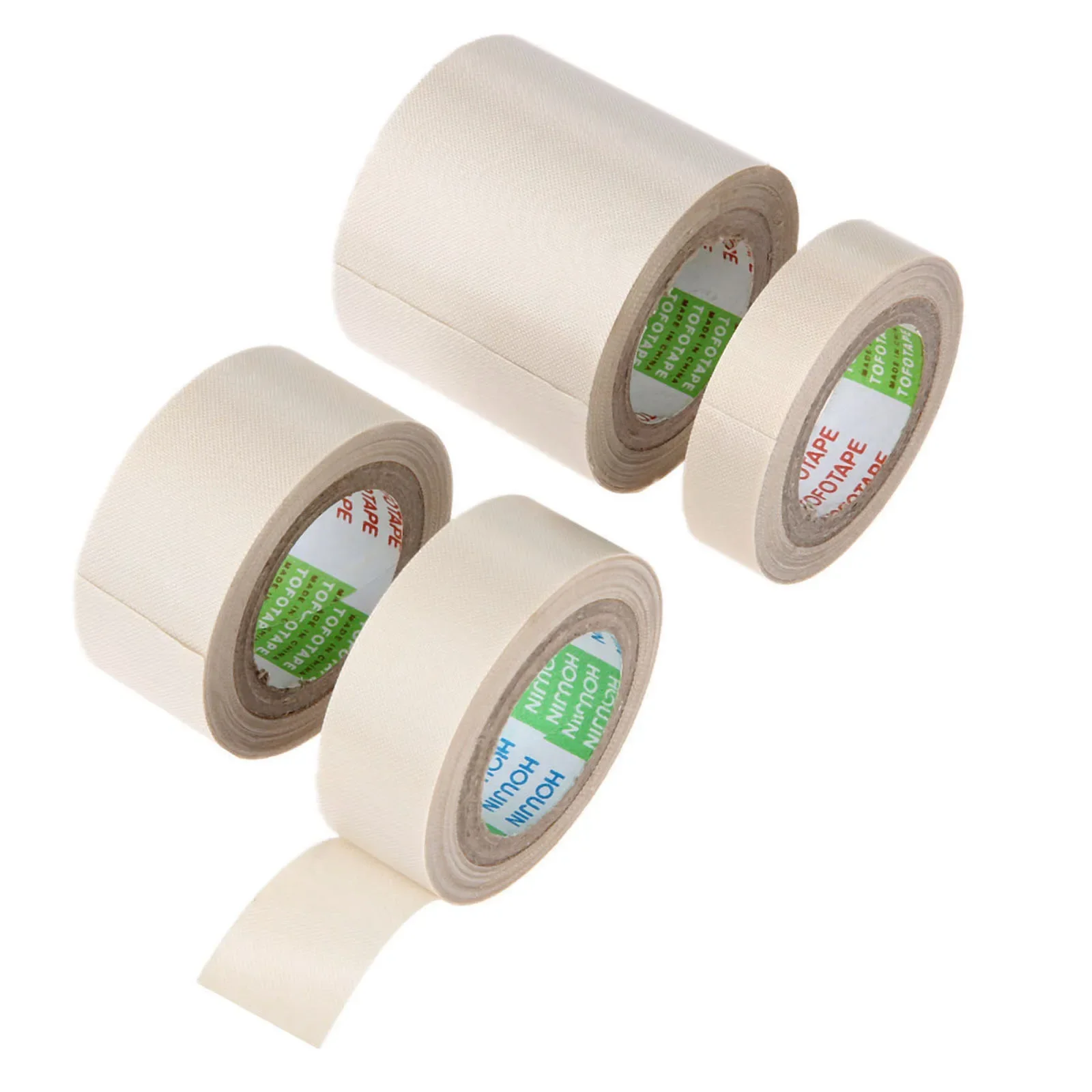 1Pc 10m-Long 0.13mm-Thick 13/19/25/50mm-Width High Temperature Heat-Resistant PTFE Adhesive Tape Fiberglass Vacuum Sealing Tapes