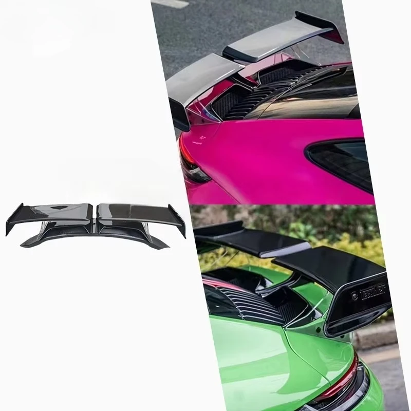 

T Style Dry Carbon Fiber Rear Wing for 911 992 Aerodynamic Sport Exterior Upgrade Premium Quality