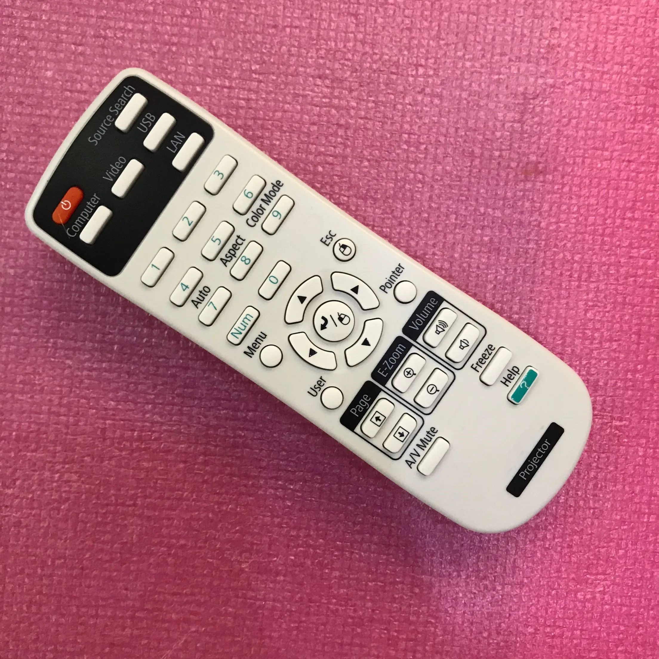 Controle remoto para projetor - Home Cinema Epson avaliação e preço