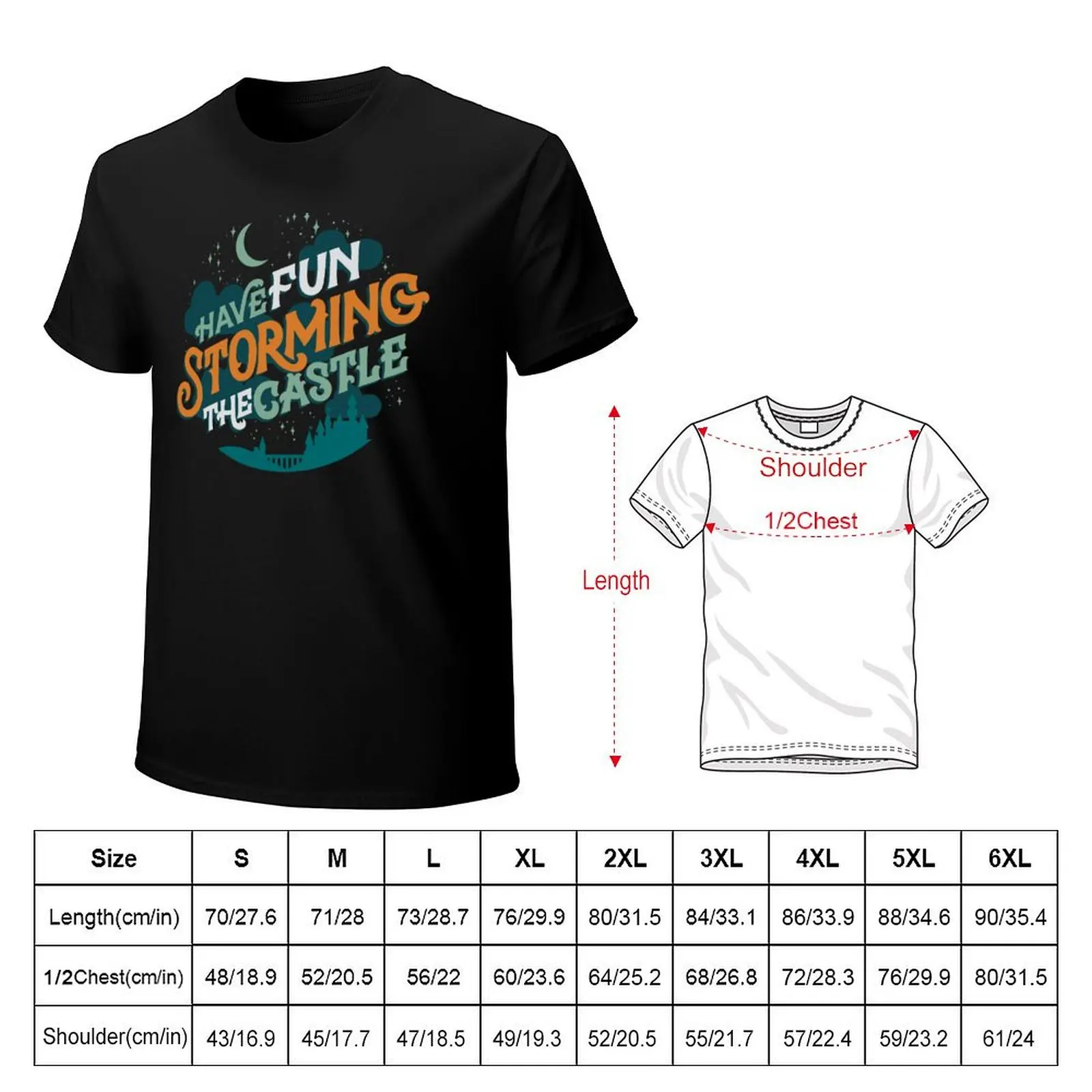 Storming the Castle T-Shirt Moisture Wicking Quick Dry Tee