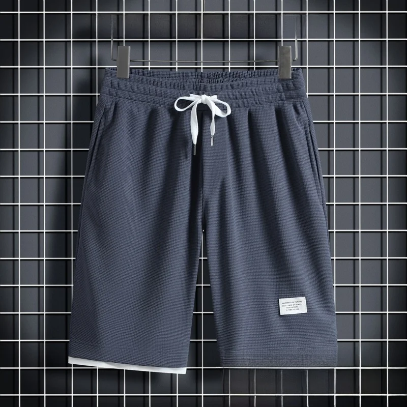 

Свободные баскетбольные шорты для мужчин, летние, больших размеров, в американском стиле, повседневные, молодежные, для отдыха, модные