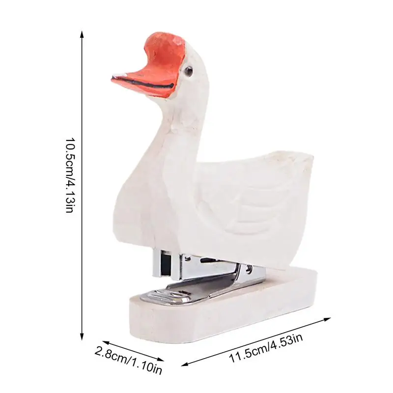 Hefter für den Schreibtisch, Cartoon-Tierform, Schreibtischhefter für Kinder, dekorativer kreativer Desktop-Ornament-Hefter für Dateien