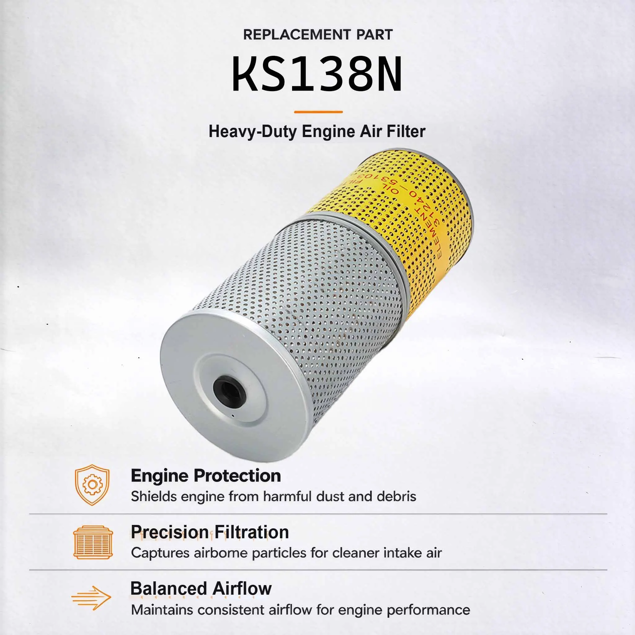 new Oil Filter ST10735 for Hitachi HD1220SE HD1250-7 HD1250SEV HD1430-3 HD1880SE HD2045 HD2048 HD2500SE HD850GS HD880SE HD850