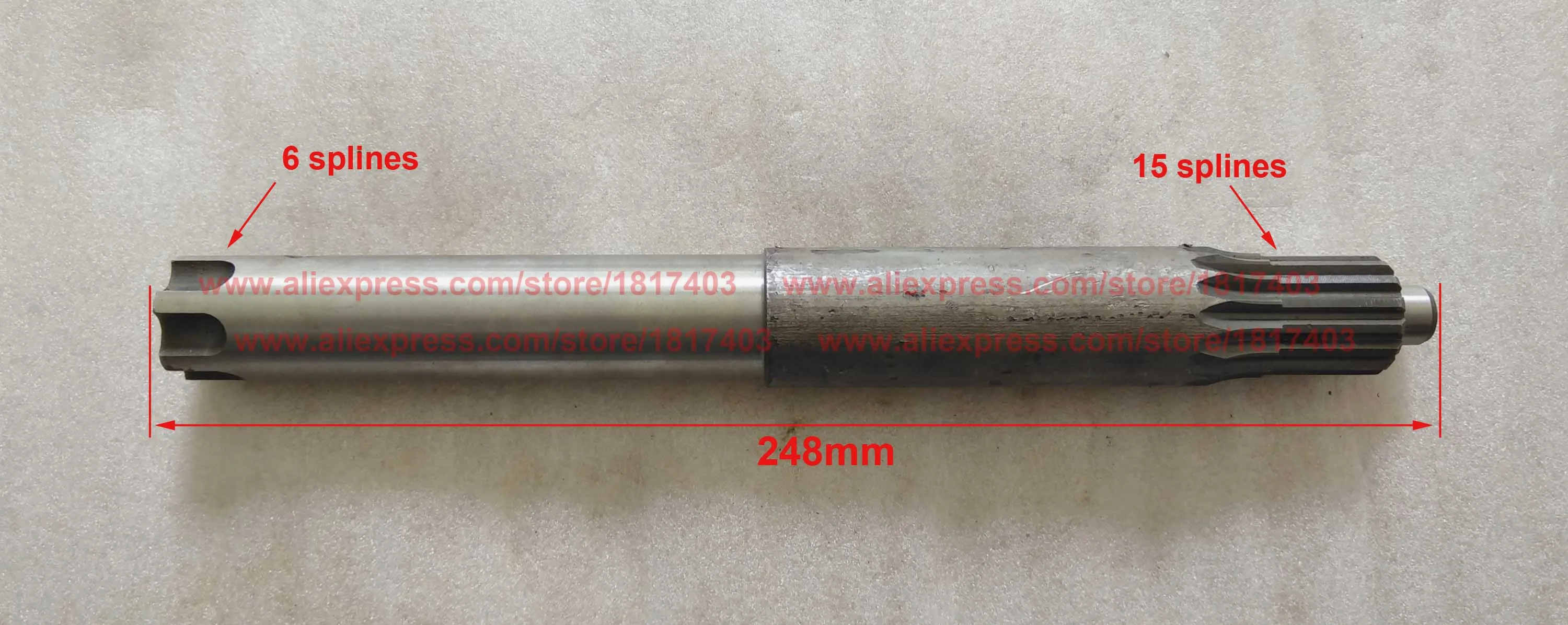 DONGFENG 304.36.112 Rear Mid-Shaft , DONGFENG / EAST WIND / DF / Midway / Task Master Tractor Parts