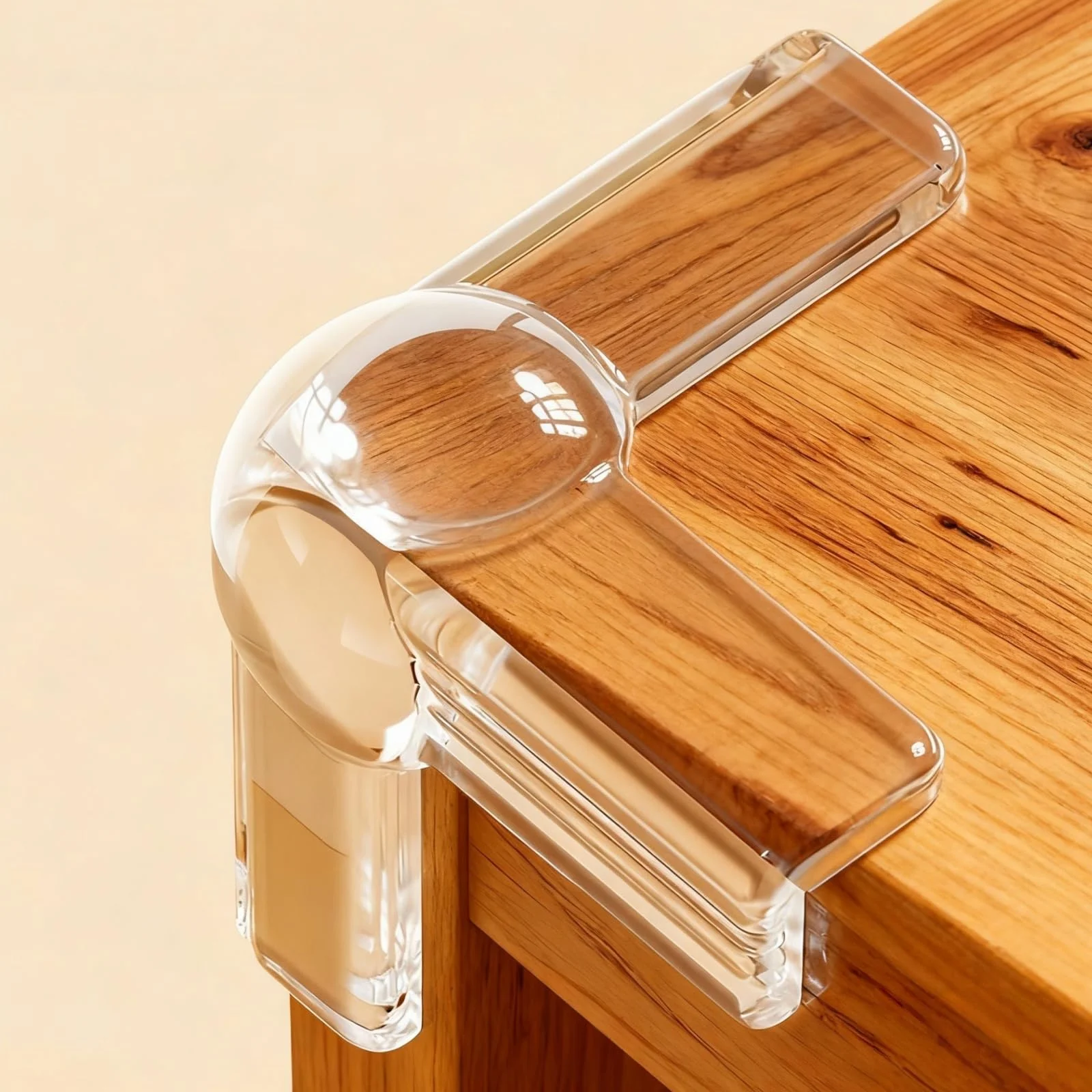 

Защитный силиконовый уголок для детской безопасности, мягкий прозрачный противоударный чехол для защиты углов стола от столкновений