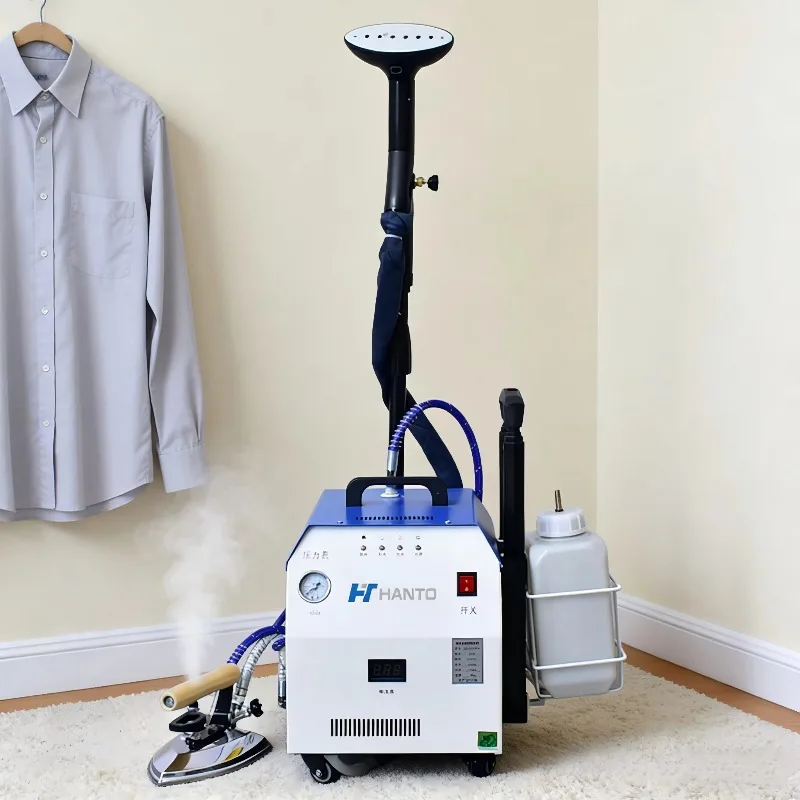 

【Popular】Hotel Linen Steam Iron Industrial Garment Steamer Heavy Curtain Iron Automatic Water Saving Boiler