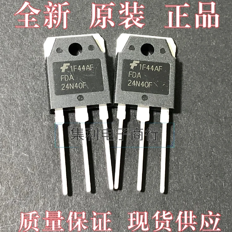 10PCS/Lot FDA24N40F  MOS TO-3P 400V 24A Imported Original In Stock Fast Shipping Quality Guarantee