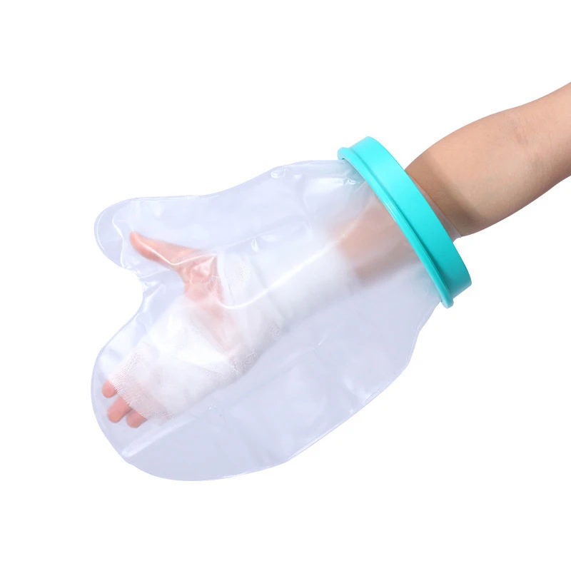 1Pcs Shower Cover Adult Waterproof Sealed Cast Bandage Protector Wound Fracture Leg Foot Arm Palm Bath Protective Ring Sleeve