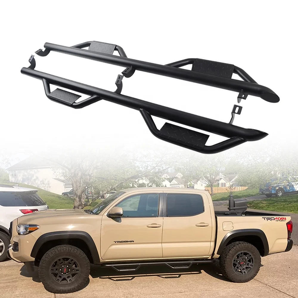 Aluminum alloy Car Side Running Board Step Bar for Tacoma Tundra 4 RUNNER Pickup Truck Exterior Vehicle parts