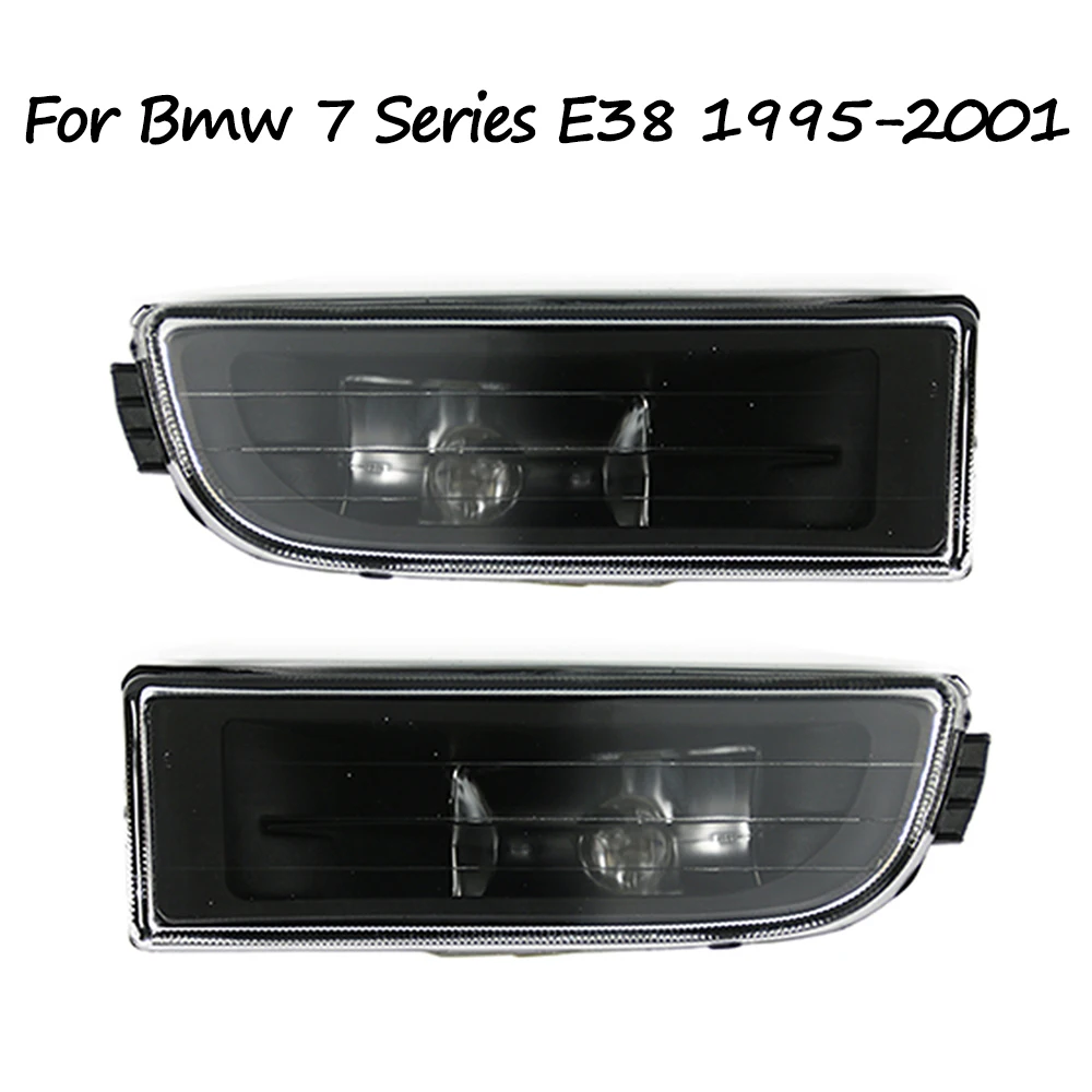 

2Pcs For Bmw 7 Series E38 1995 1996 1997 1998 1999 2000 2001 Fog Lamp Front Bumper Anti Fog Light 63178352023 63178352024