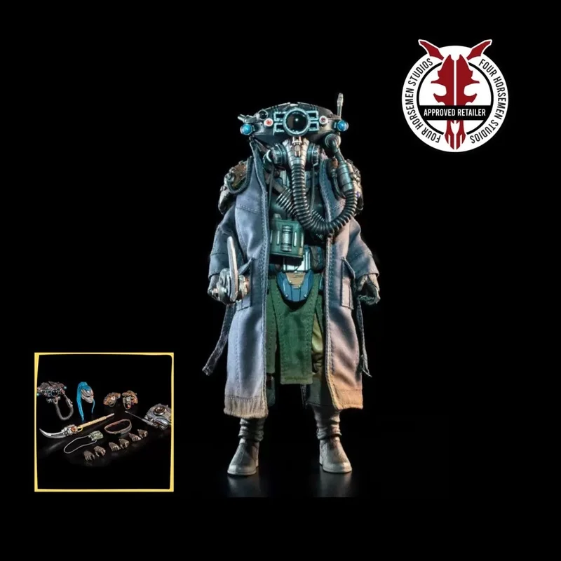 Bambola mobile di lusso in scala 1/12 Quattro cavalieri dell'universo Legione Festival Regalo Ornamento da tavolo Action Figure Giocattolo da collezione