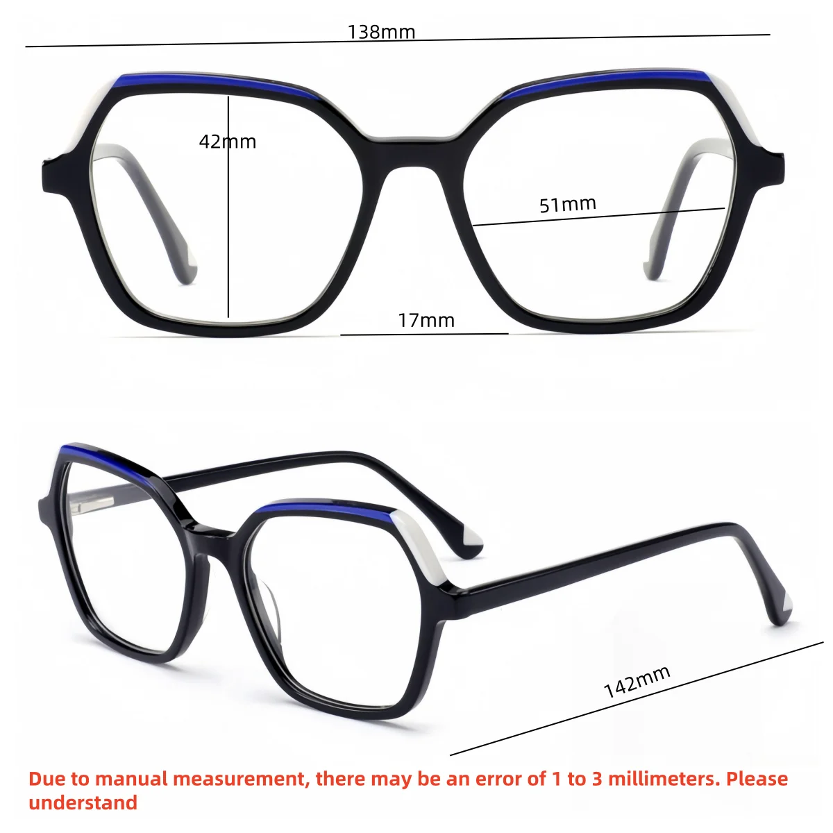 Handmade Acetate Reading Glasses Men Vintage Prescription Glasses Frame Brand Myopia Eyewear