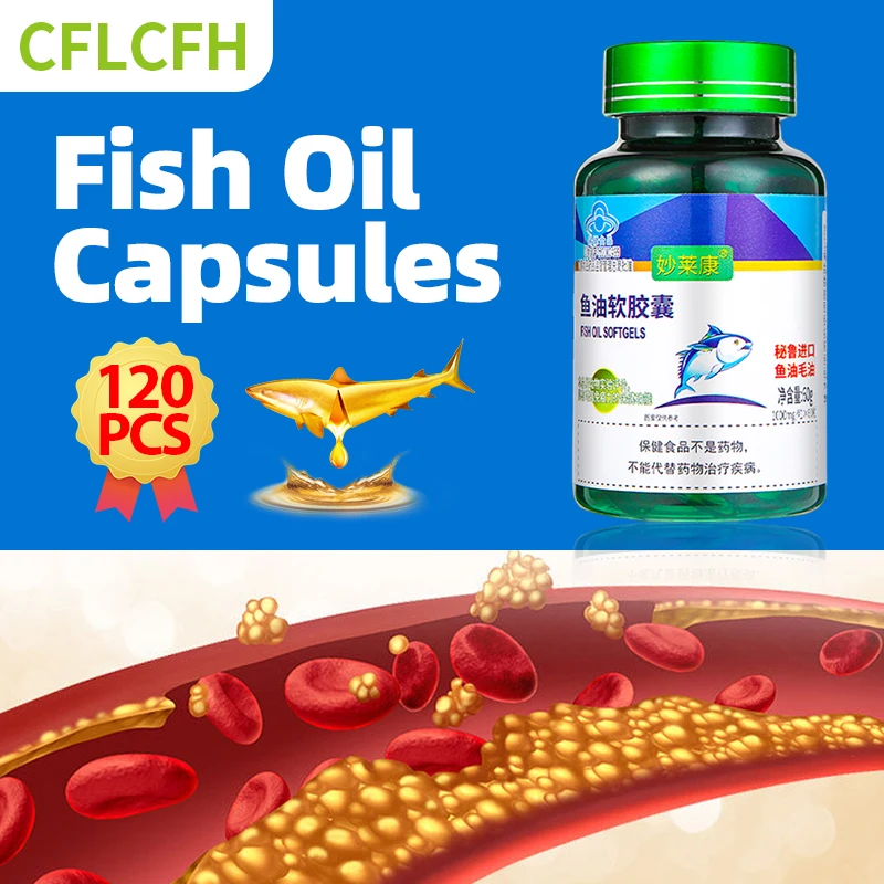 

Капсулы с рыбьим маслом Omega 3, 1000 мг, здоровое пищевое средство, добавки с ДГК, одобренные Агентством по охране окружающей среды, без ГМО