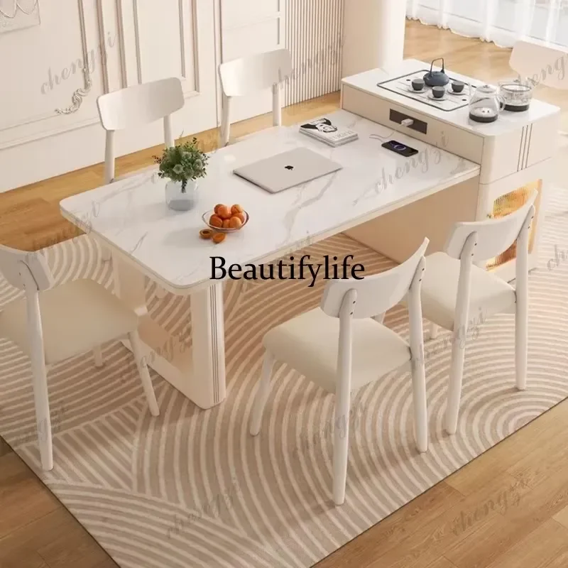 Modern Luxury Wooden Square Dining Table Space Saving Design for Home Eating Area Affordable Wood Mesas De Jantar Furniture