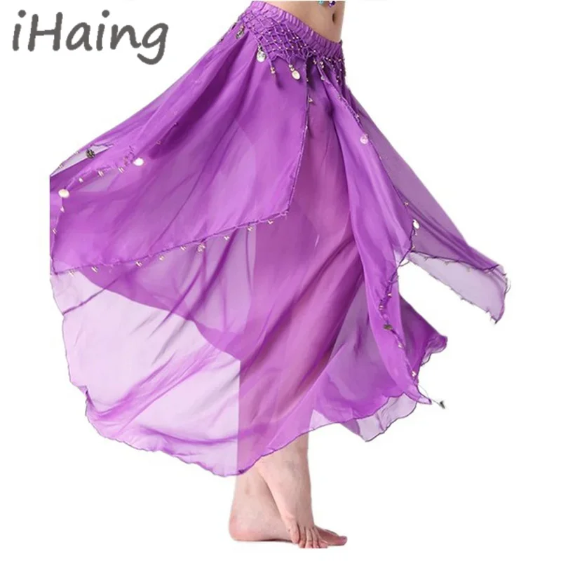 Adulto cigano chiffon dança do ventre saia traje mulher espanhol sexy dança flamenco oriental palco desempenho balanço vestido outfits