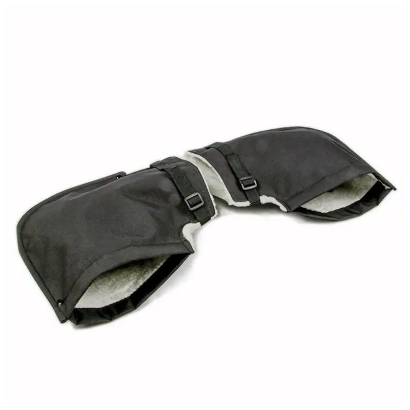 الشتاء بطارية كهربية دراجة نارية قفازات سميكة ركوب الخيل الدافئة يندبروف بولي Leather الجلود مقبض قفازات قفازات كاملة الأصابع العالمي