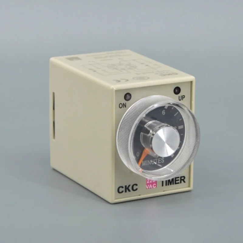Uniteelec Original CKC AH3-3 AH3-2 Time Relay 24VDC 220V AC