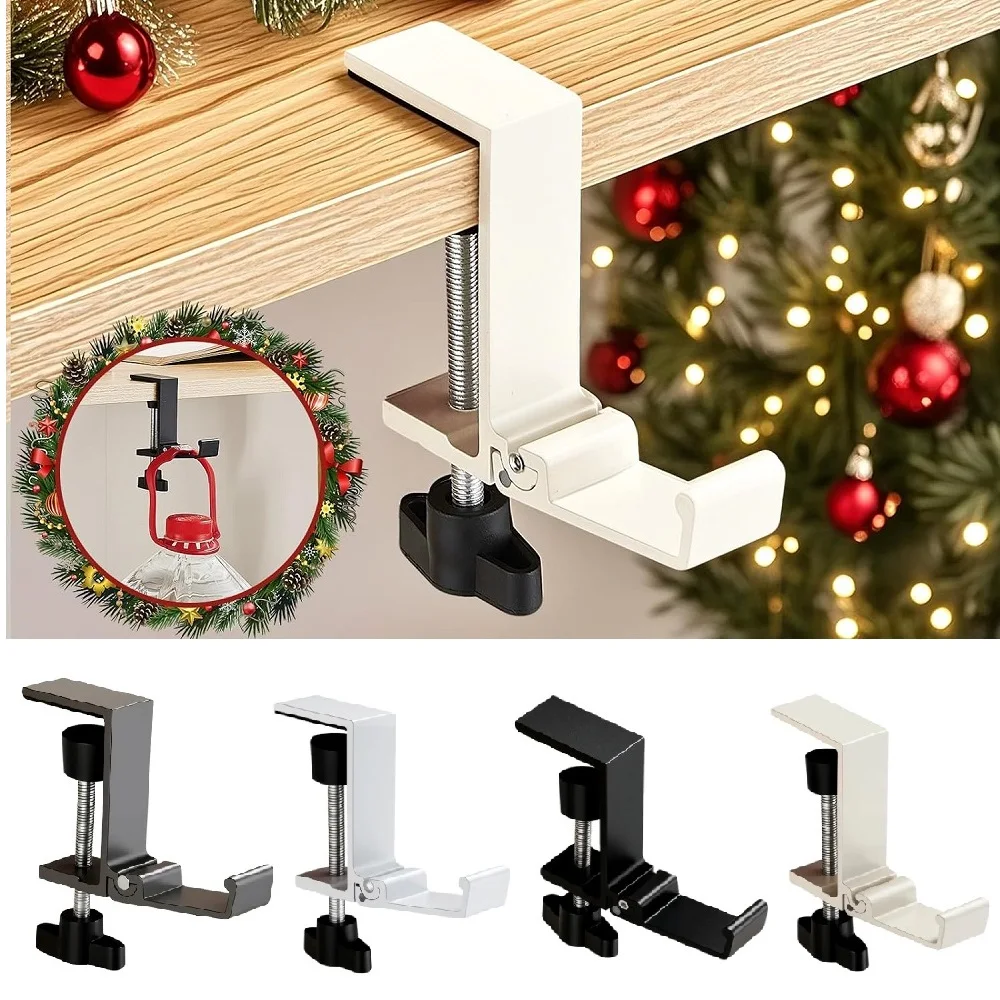 Table Edge Hook Punch-free Hanging Bag Hook Multi-functional Adjustable Desk Hanger Backpack Storage Hanging Hooks Holder