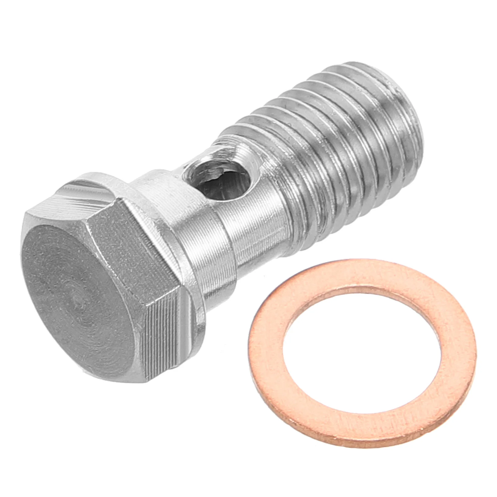 

Stainless Steel Brake Caliper Bolt Hollow Lightweight Automotive Disc Brake Fixing High Strength Durable Car Repairing