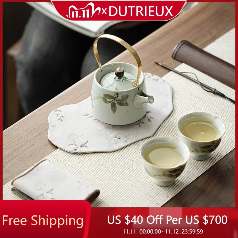 Pot Maker Tea Set Drinkware Living Room Afternoon English Portable Beauty Tableware Tea Set Coffee Te Matcha Kit Home Products