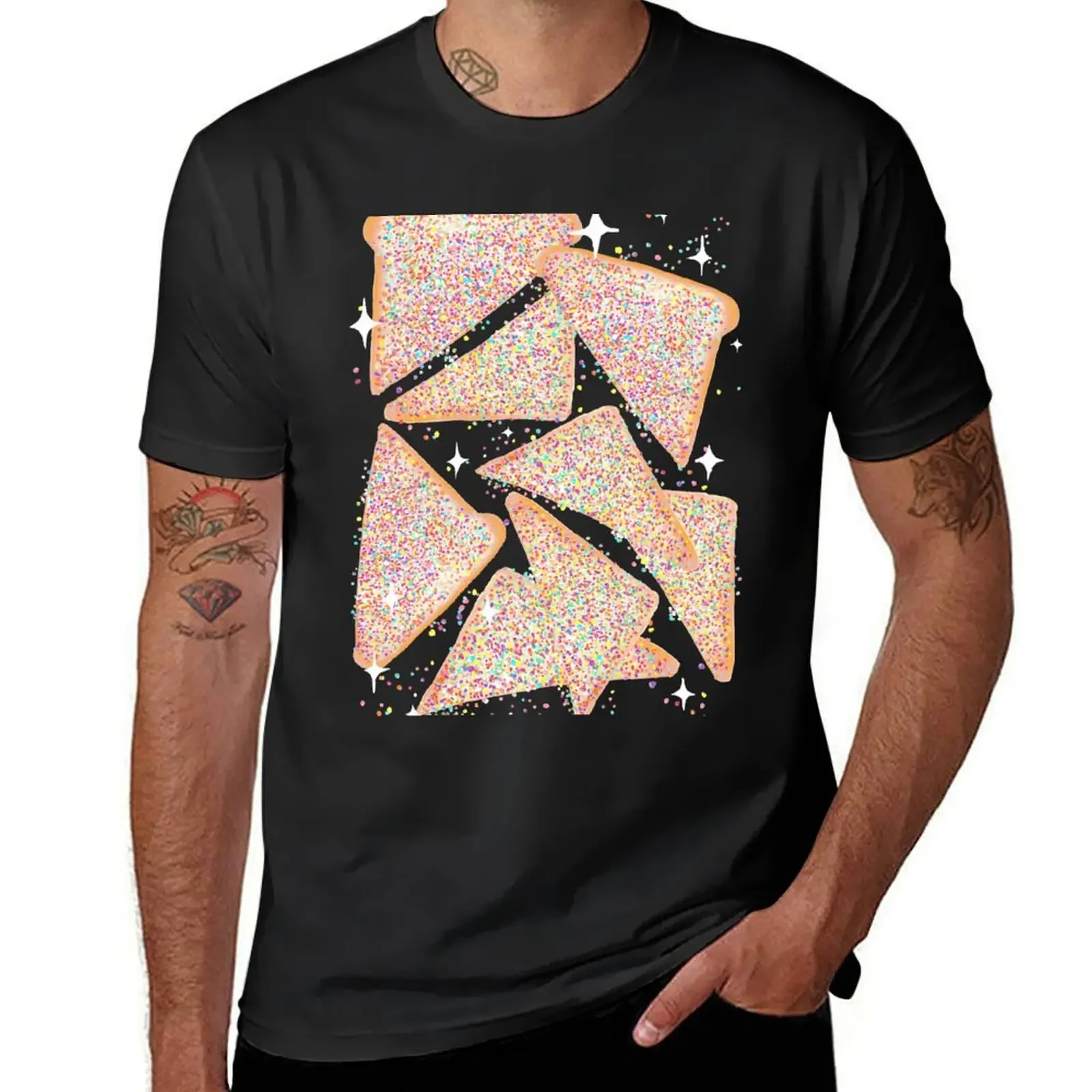 

Cosmic Fairy Bread - Original T-Shirt Short sleeve tee oversized graphic tee baggy shirts graphic t shirts anime shirts men