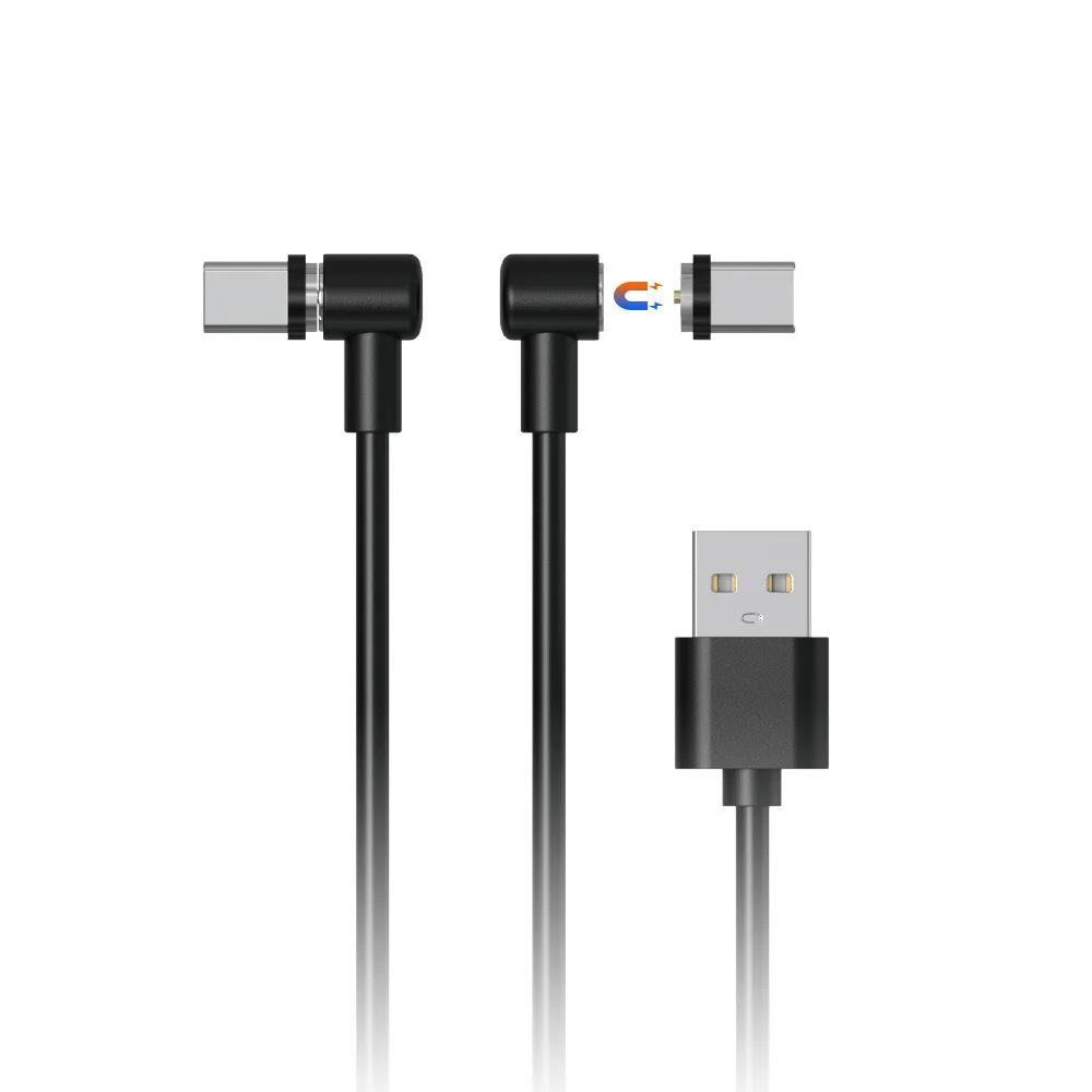 VR Magnetische Oplaadkabel Voor PS VR2 Controller Snelle Oplader Lijn 2 In 1 USB Naar Type C Elleboog Kabels voor PS5/PSVR2 Accessoires
