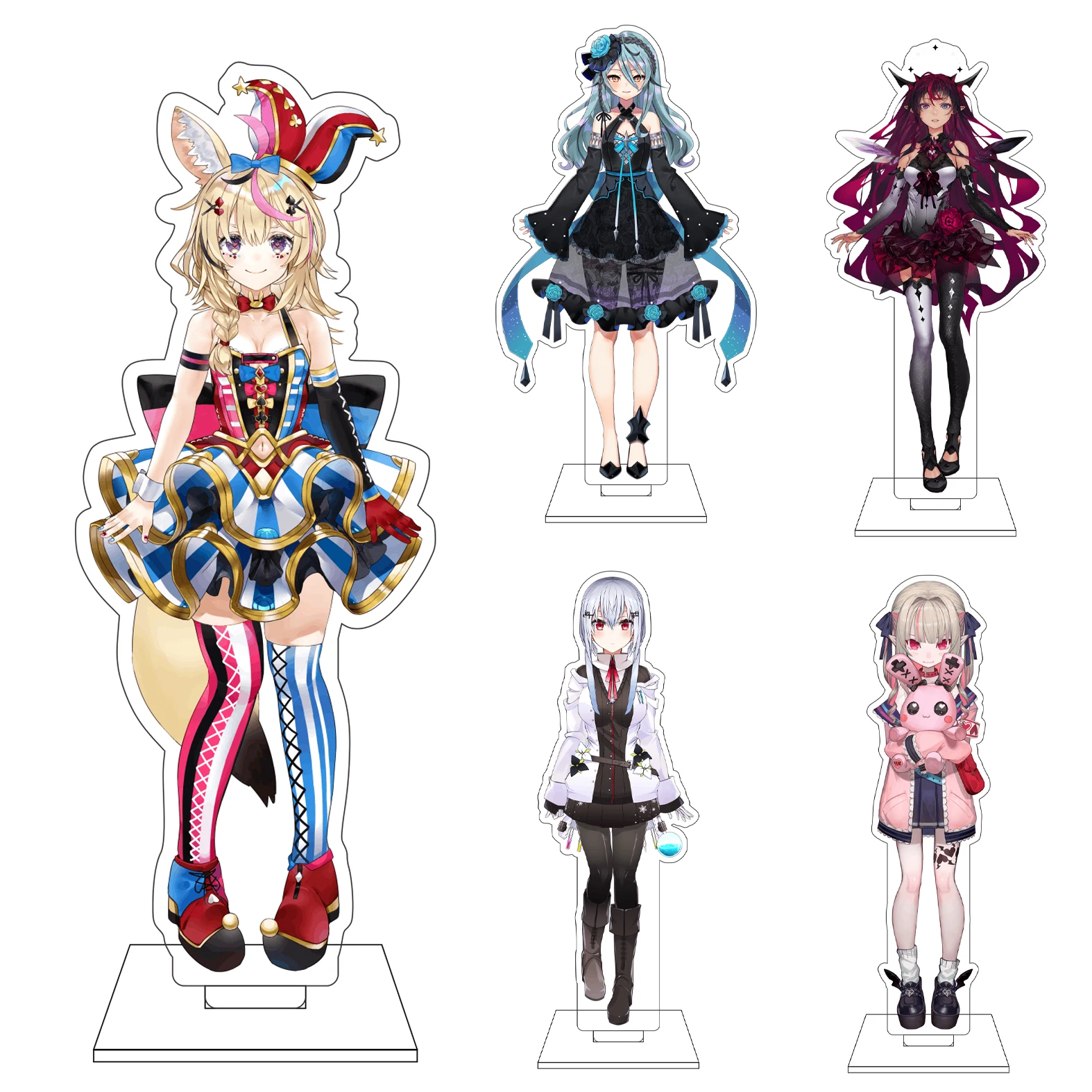 16CM Anime Virtual YouTuber Cosplay Acryl-Figur Ständerfigur Mia Runis ‌ ‌   Ace Taffy ‌ ‌   Mashiro Kanon Ornamente Geschenke