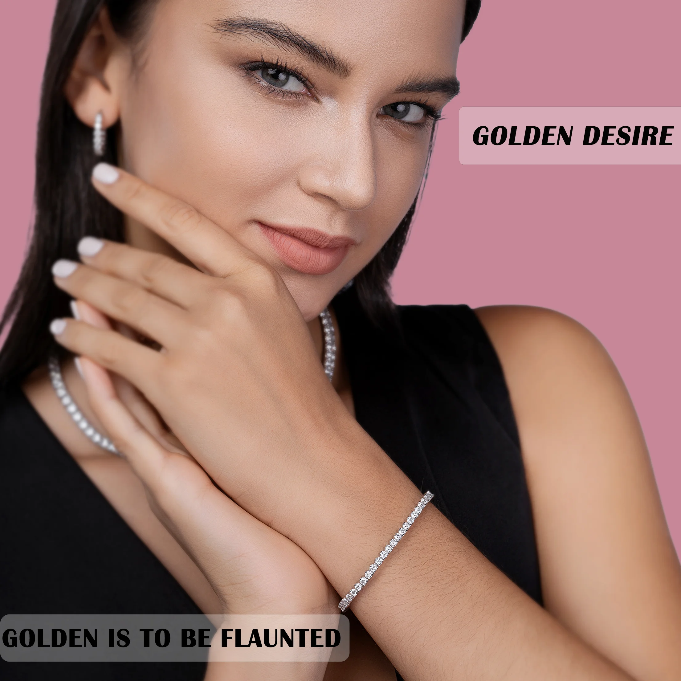 Thumbnail 4 - #83 Latest Moissanite Tennis Bracelets Offers