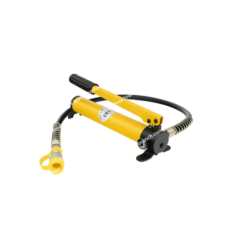 CP180 700 Portable Hydraulic Hand Pump with Pressure Gauge Pressure to  Cylinder Small High Pressure Pump Station Special Price