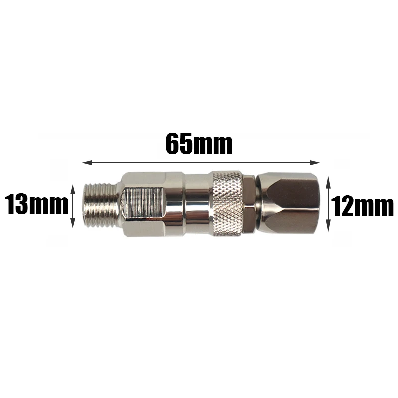 Souprihoo-PISTOLA DE PULVERIZACIÓN sin aire Universal de alta calidad, pulverizador sin aire de junta giratoria de manguera, accesorios de conector