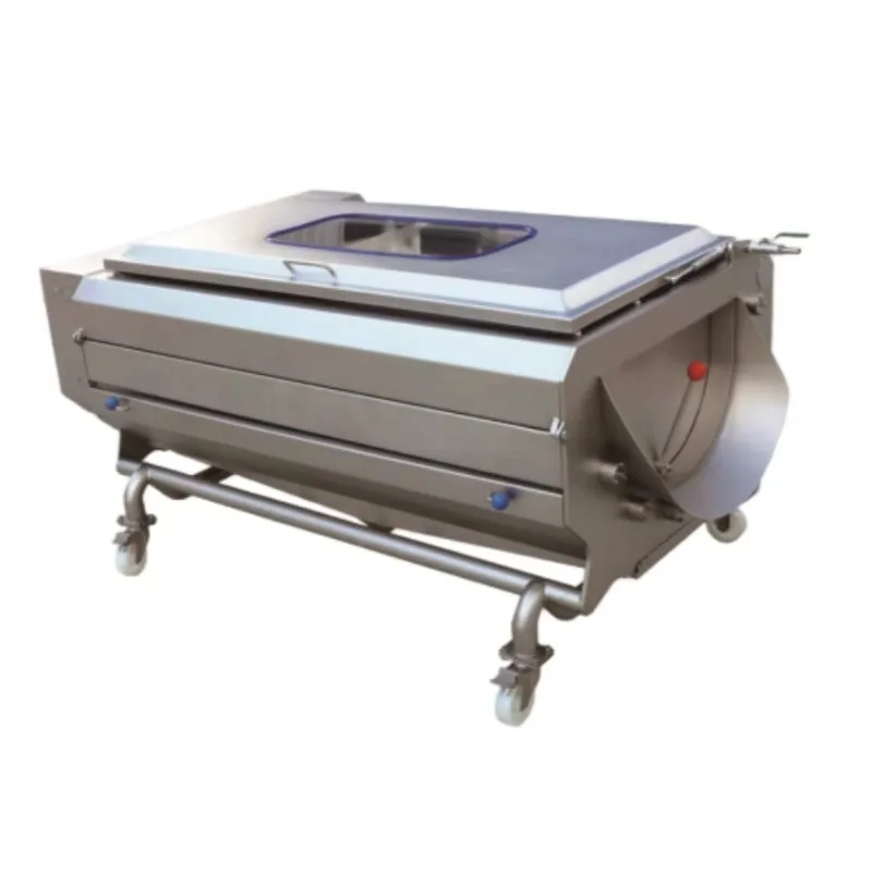 Vegetable Skin Peeling Machine Customized, Efficient Equipment for Fruit and Vegetable Skin Removing Processing